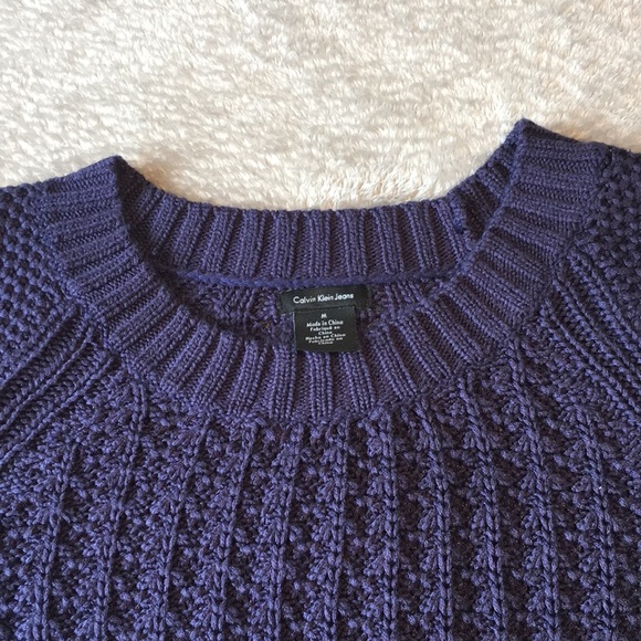 Calvin Klein Jeans Dark Blue Sweater (medium) - Picture 6 of 6